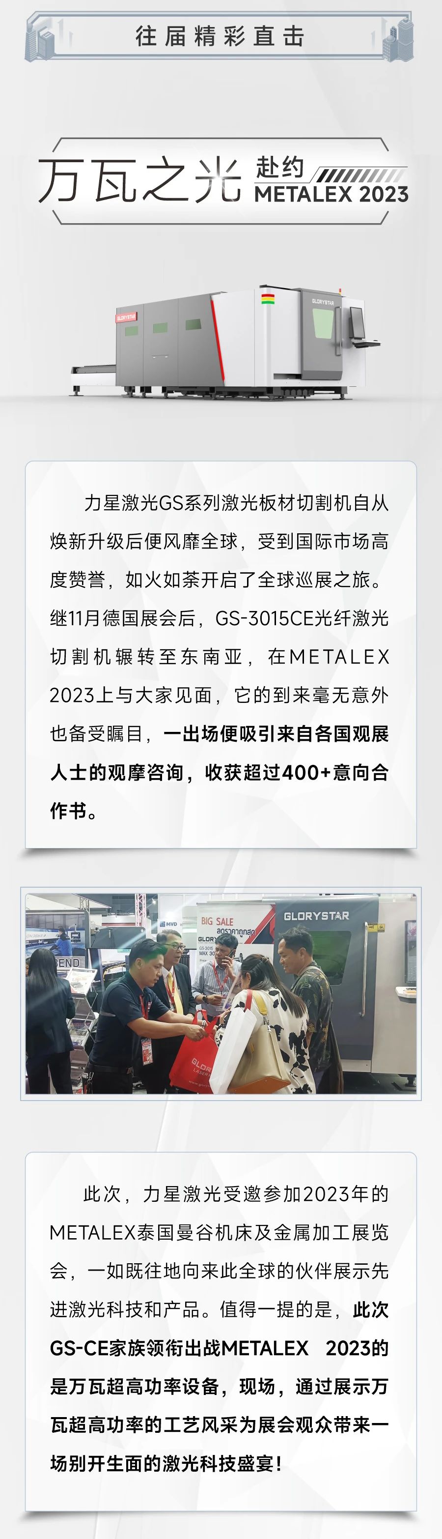 2023再出征！力星激光攜萬(wàn)瓦設(shè)備亮相METALEX泰國(guó)曼谷機(jī)床及金屬加工展！